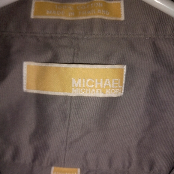 Michael Kors Button Down Mens Shirt - Picture 2 of 7